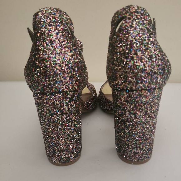 Betsey Johnson Glissten Chunky Heel Ankle Strap,  Sz. 9, New - Picture 5 of 7